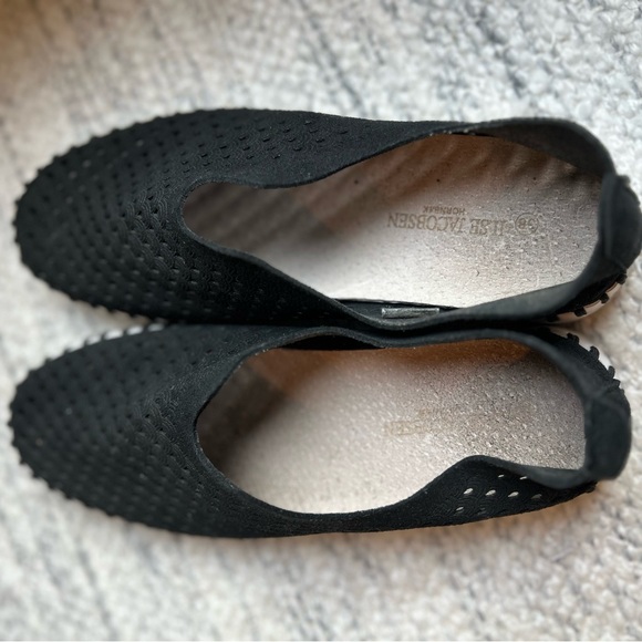 Isle Jacobsen Tulip Black Slip On Women’s Loafer Shoes - Picture 6 of 11